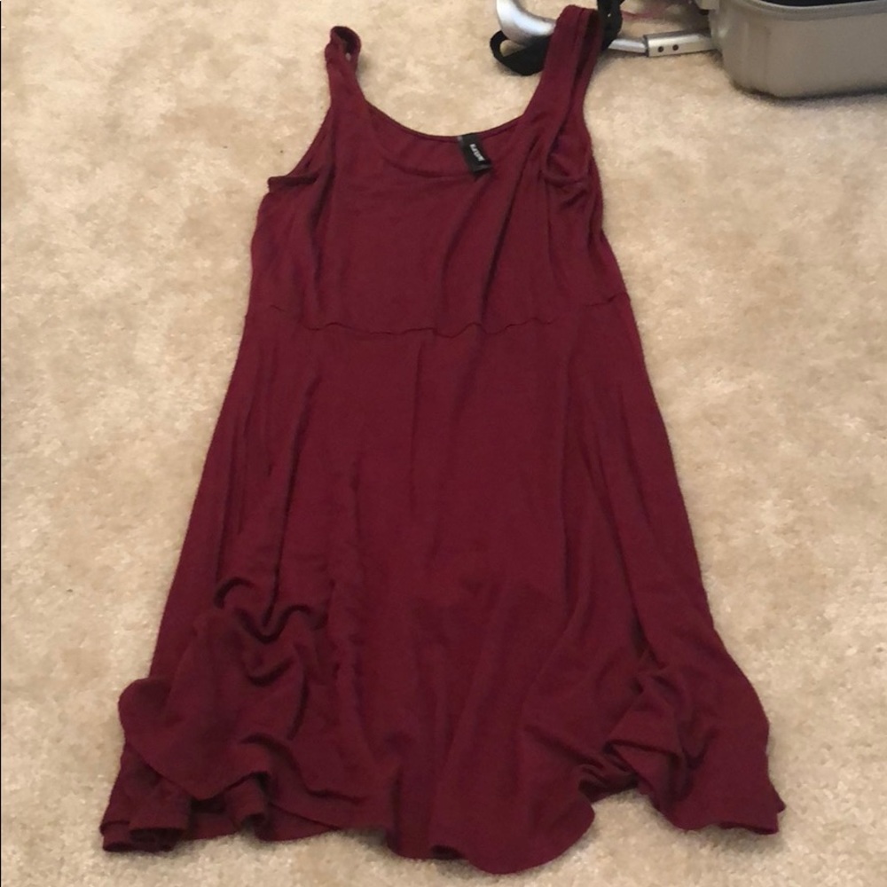 Black heart skater dress